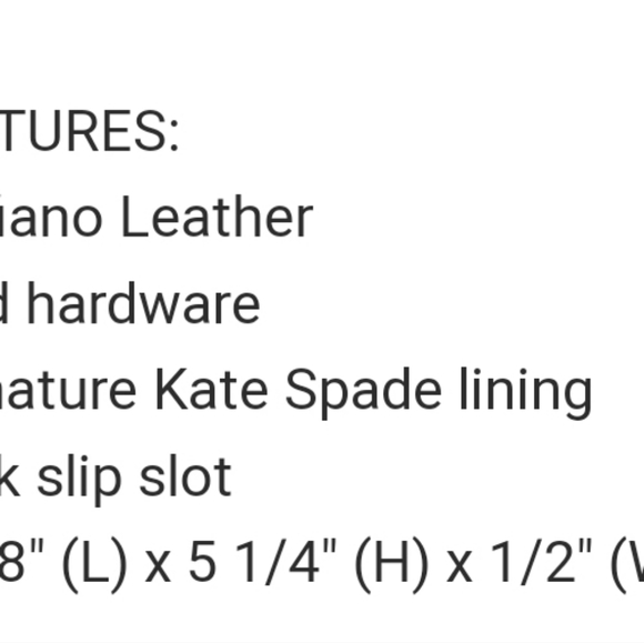 ✨️🍦🆕️ KATE SPADE  PASSPORT HOLDER SHORE STREET (ICE POP PRINT) ✨️🍦 - Picture 10 of 11